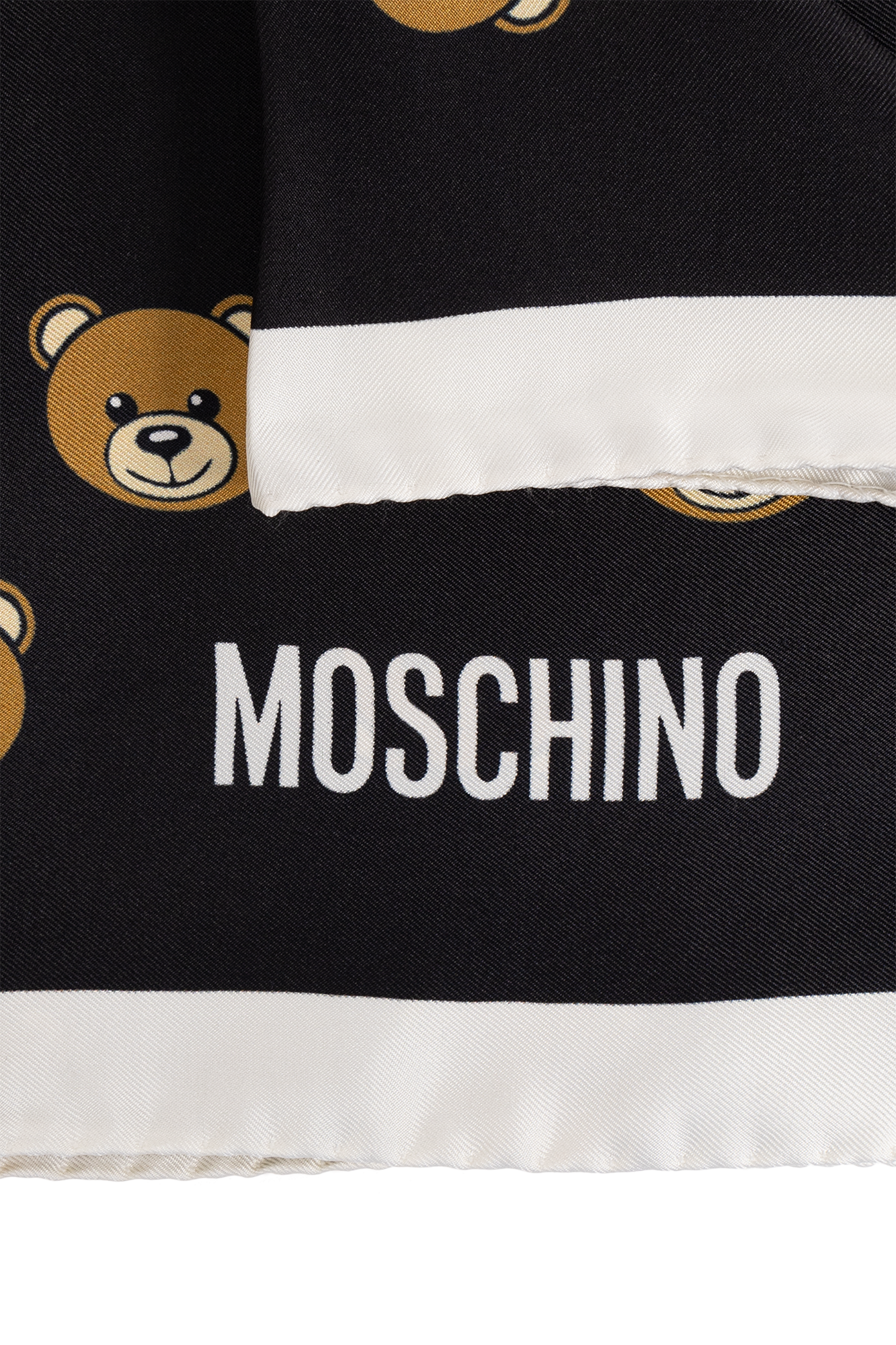 MOSCHINO(モスキーノ) / ニットベスト(薄手)/--/シルク/WHT/無地